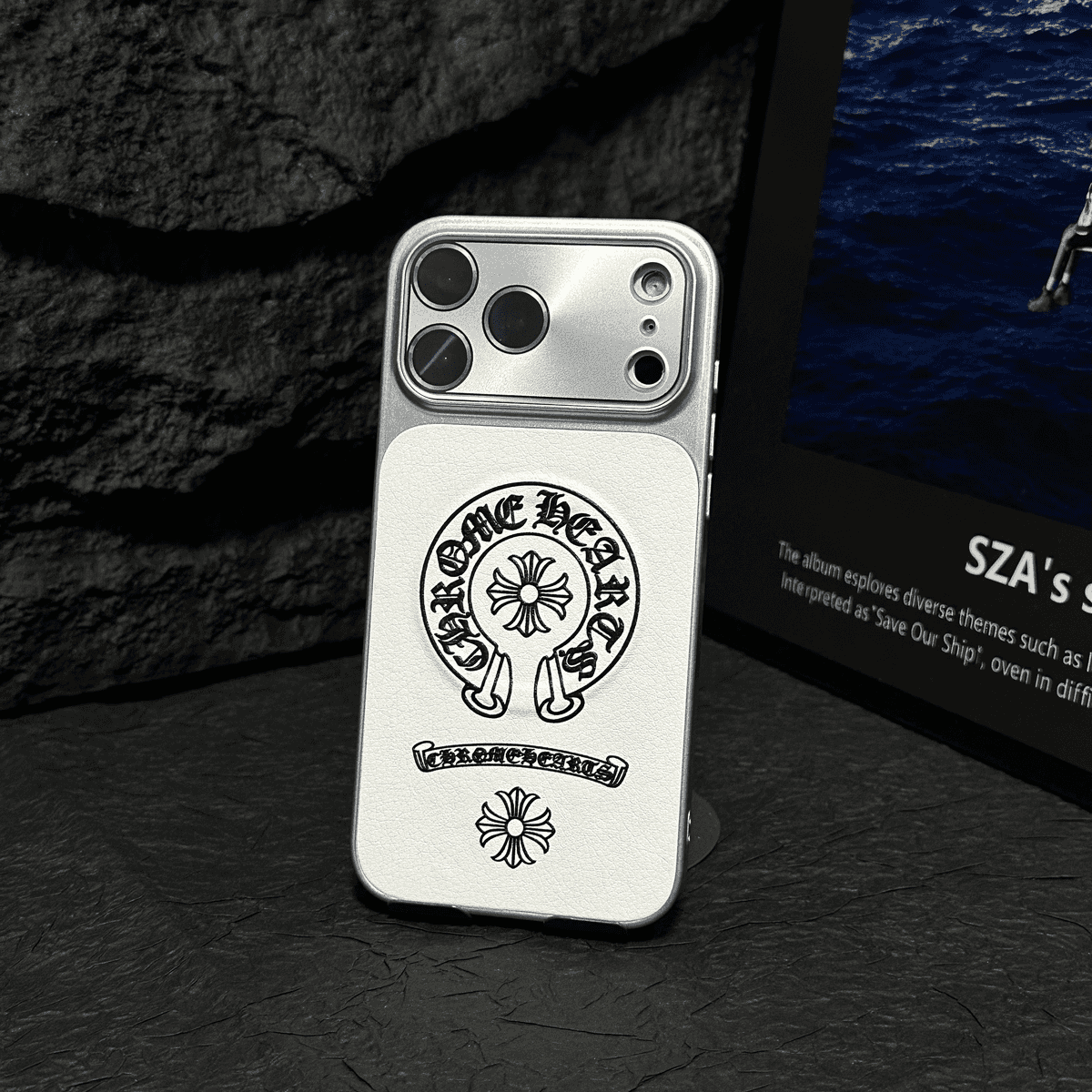 MagSafe-Leder-iPhone-Hülle – magnetischer Griff & Vollständiger Schutz