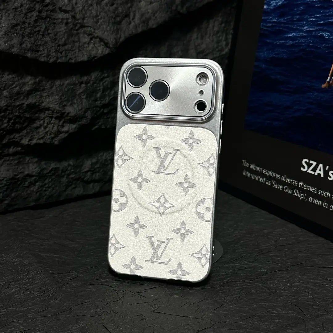 MagSafe-Leder-iPhone-Hülle – magnetischer Griff & Vollständiger Schutz