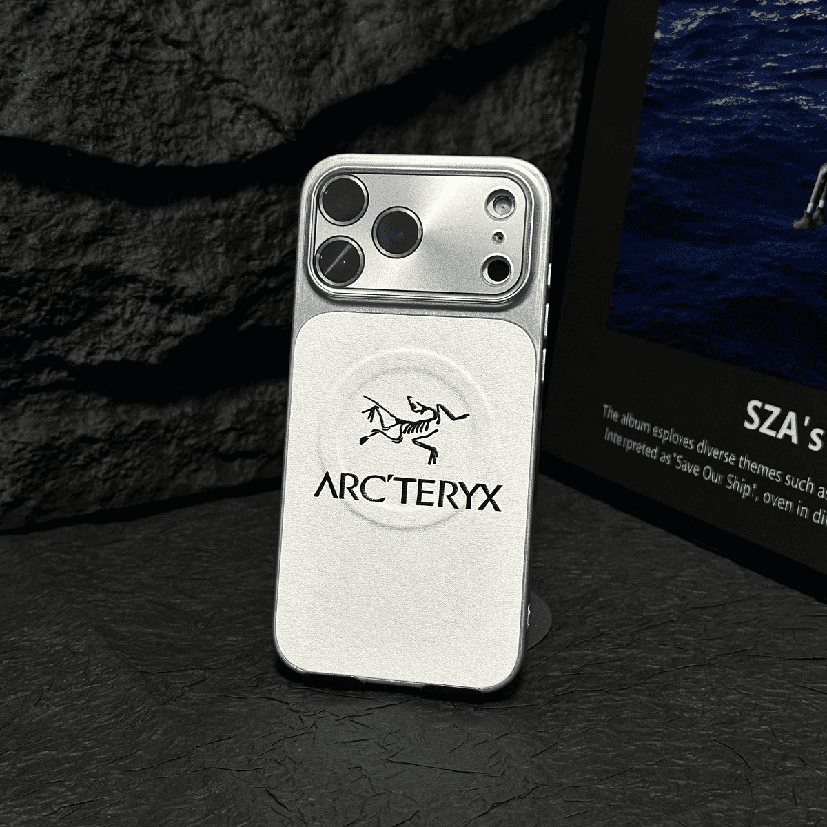 MagSafe-Leder-iPhone-Hülle – magnetischer Griff & Vollständiger Schutz