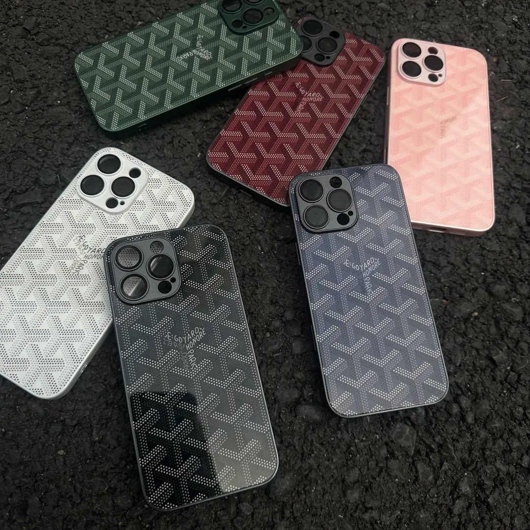 G-Y Luksus Geometrisk Monogram iPhone-etui