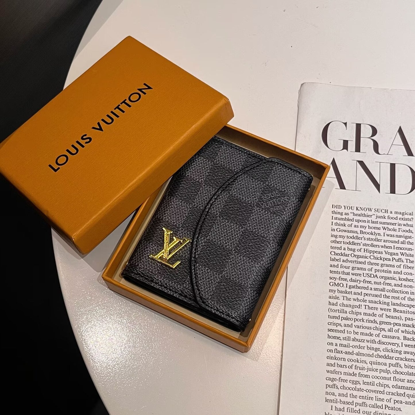 Luxury Lou & Luxury-Inspired Monogram Compact Wallet Collection